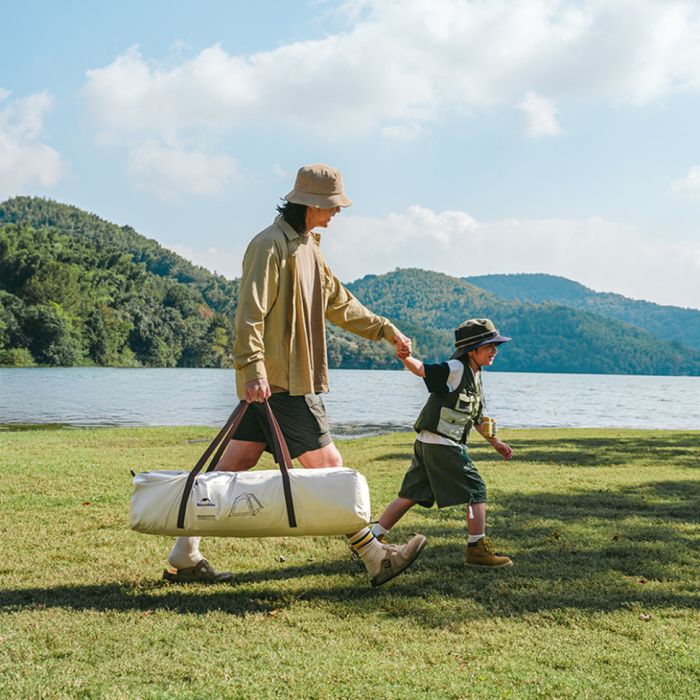 Намет чотиримісний із тентом автоматичний Naturehike Ango CNK2550WS010, сірий