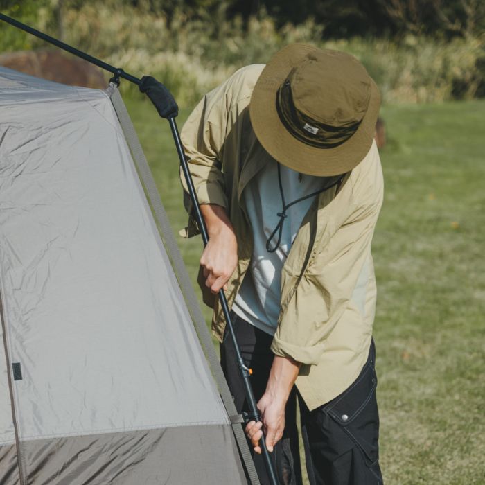 Намет чотиримісний Naturehike Cape Series 5.2 CNK2450WS037, сіро-коричневий