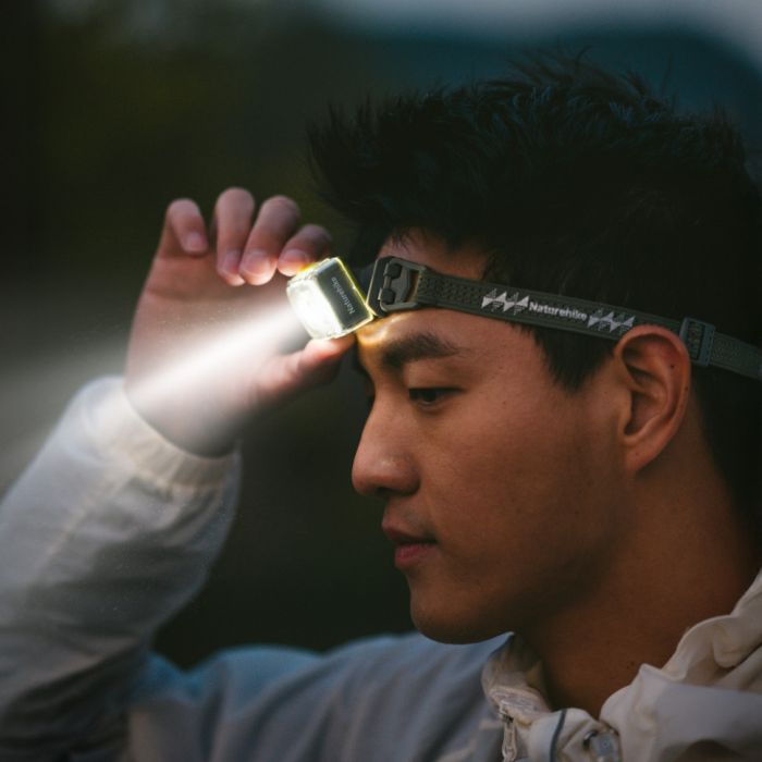 Ліхтар налобний Naturehike CNK2550ZM011, зелений