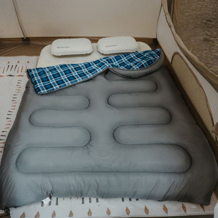 Спальний мішок з капюшоном Naturehike Clear Sky CNK2450WS042, сірий