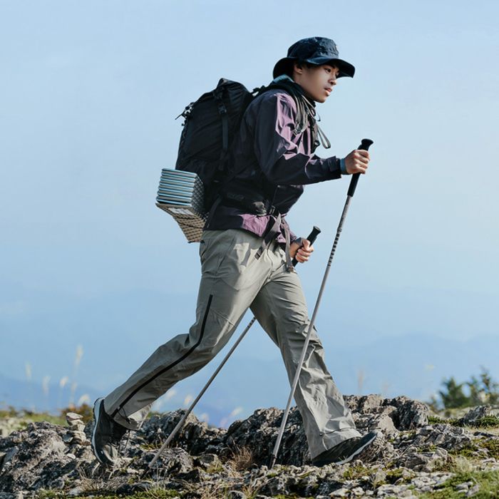 Трекінгова палиця Naturehike CNK2450DS016, 130 см, сіра