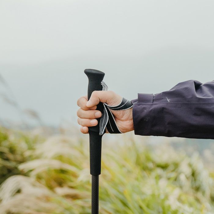 Трекінгова палиця Naturehike CNK2450DS017, 130 см, чорна