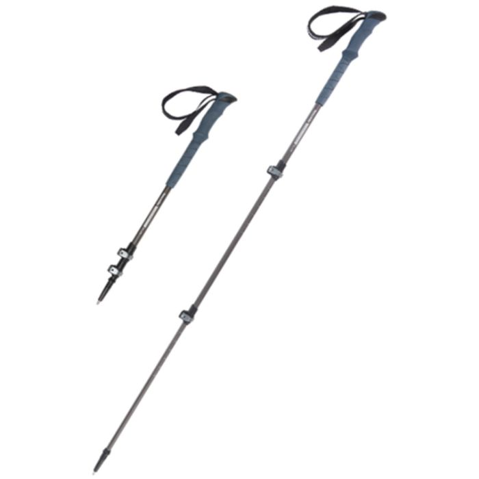 Трекінгова палиця Naturehike NH17D017-D, 56-120 см, чорна
