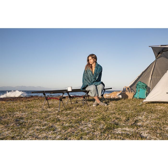 Ліжко складане Naturehike ультралегке NH19JJ006, алюміній, зелений