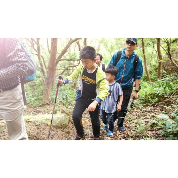 Трекінгова палиця 3-сек. Naturehike Women 6061 AL NH17D001-Z, 57-120 см, алюміній,  золотиста