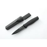 Ніж Ganzo G806BW-BK чорний з чохлом