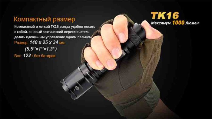 Ліхтар ручний Fenix TK16