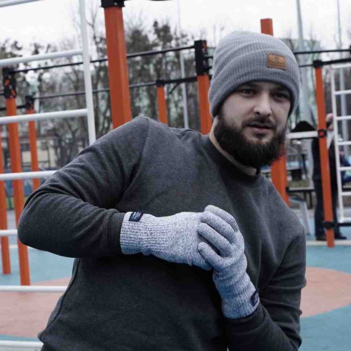 Шапка водонепроникна Dexshell Watch Beanie Wool сіра  Uni