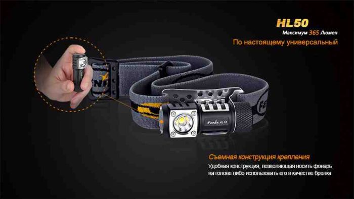 Ліхтар налобний Fenix HL50 XM-L2 T6
