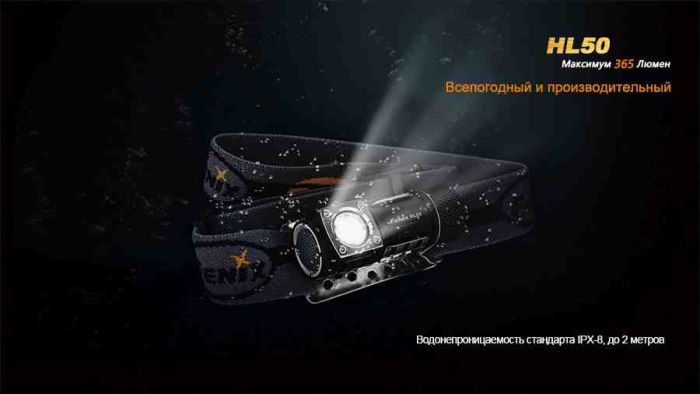 Ліхтар налобний Fenix HL50 XM-L2 T6