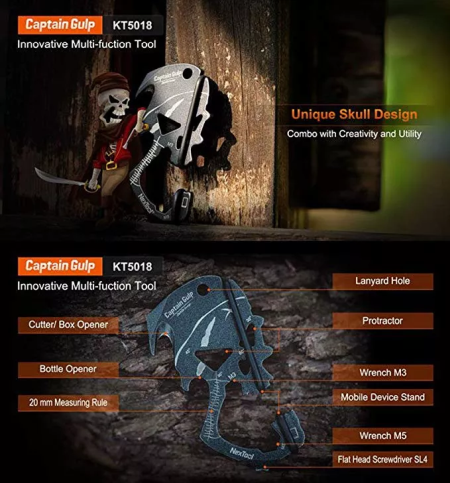 Міні-Мультитул NexTool Captain Gulp KT5018