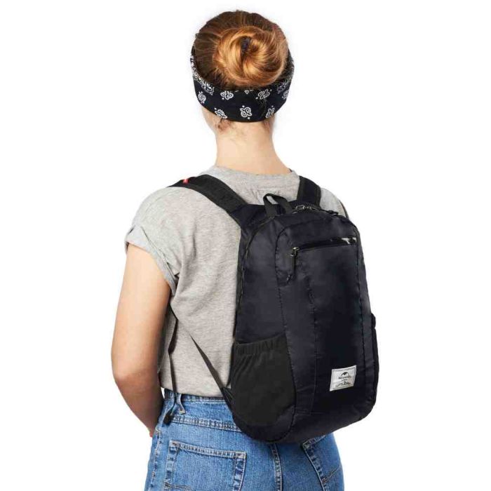 Рюкзак компактний надлегкий Naturehike Ultralight NH17A012-B, 18 л, чорний