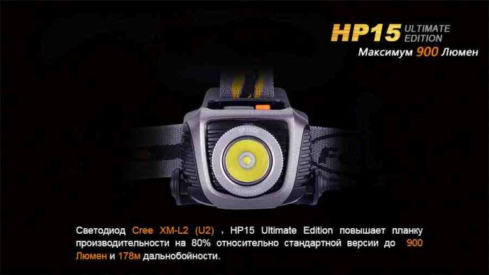 Ліхтар налобний Fenix HP15 UE