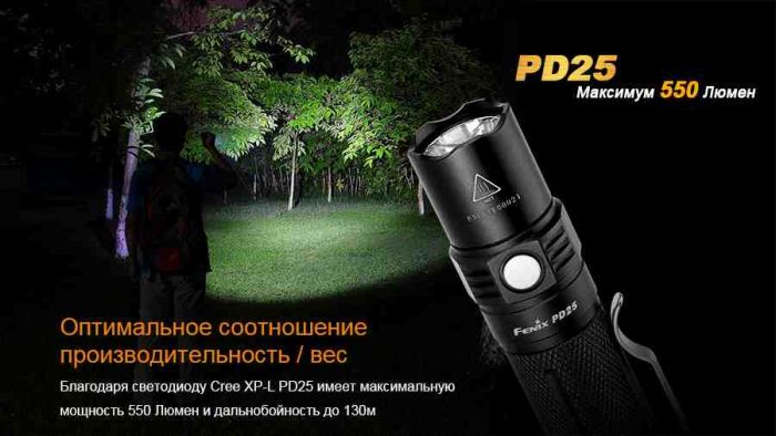 Ліхтар ручний Fenix PD25