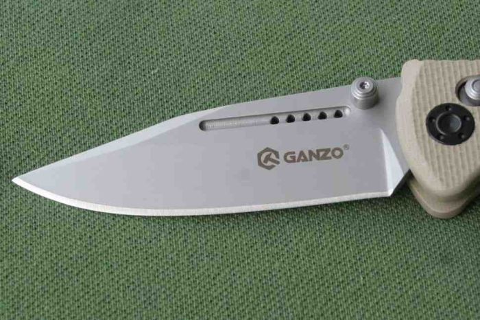 Ніж складний Ganzo G702-Y жовтий