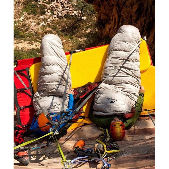Спальник з натуральним пухом Naturehike Snowbird NH20YD001, p-р M, коричневий 2°C