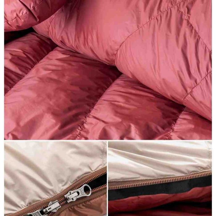 Спальник з натуральним пухом Naturehike Snowbird NH20YD001, p-р M, коричневий 2°C
