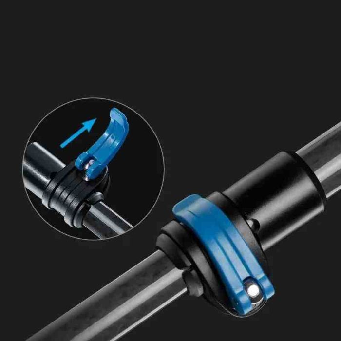 Трекінгова палиця Naturehike ST07 NH18D010-Z, 115-135 см, бордова