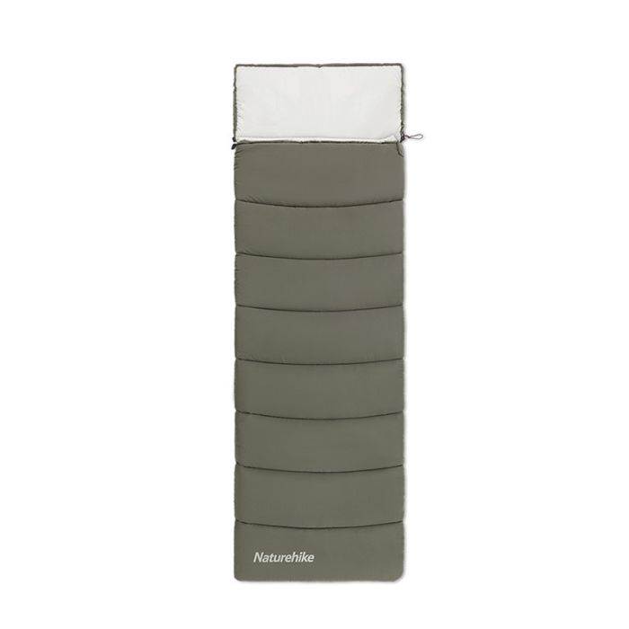 Спальний мішок Naturehike LD150 CNK2300SD016 правий, темно-зелений +12°C