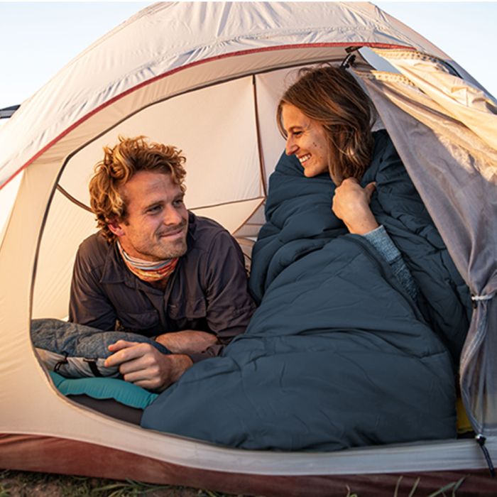 Спальний мішок Naturehike F150 NH22MSD05, лівий, темно-блакитний +13°C