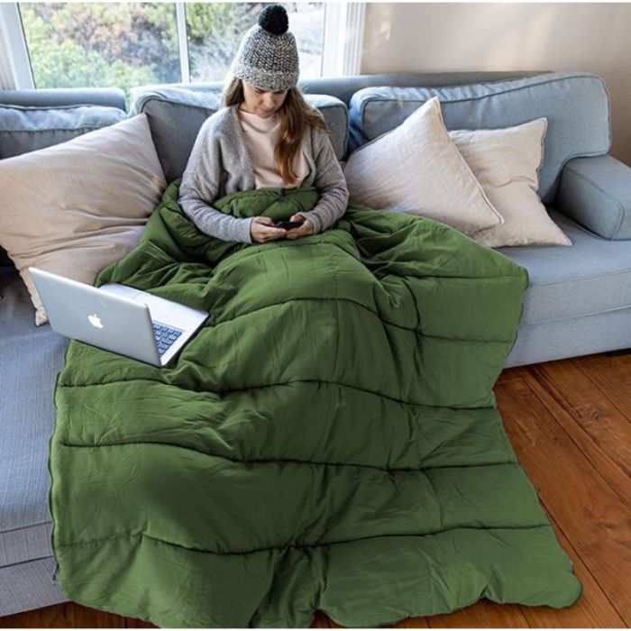 Спальний мішок Naturehike F150 NH22MSD05, лівий, зелений +13°C