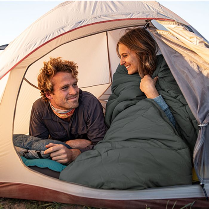 Спальний мішок Naturehike F150 NH22MSD05, правий, графіт +13°C