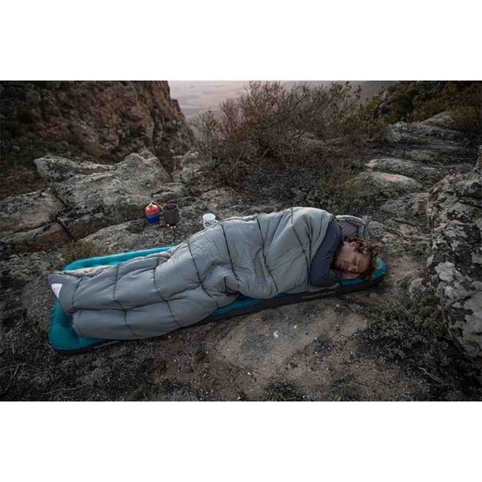 Спальник з капюшоном Naturehike M180 NH20MSD02, правий, сірий
