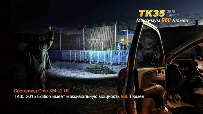 Ліхтар ручний Fenix TK35 2015 L2U2