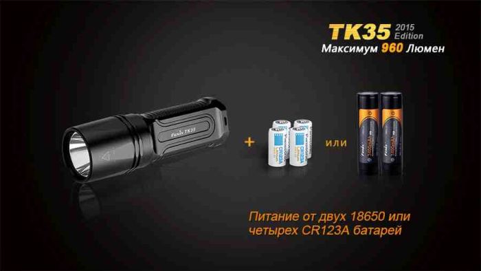 Ліхтар ручний Fenix TK35 2015 L2U2