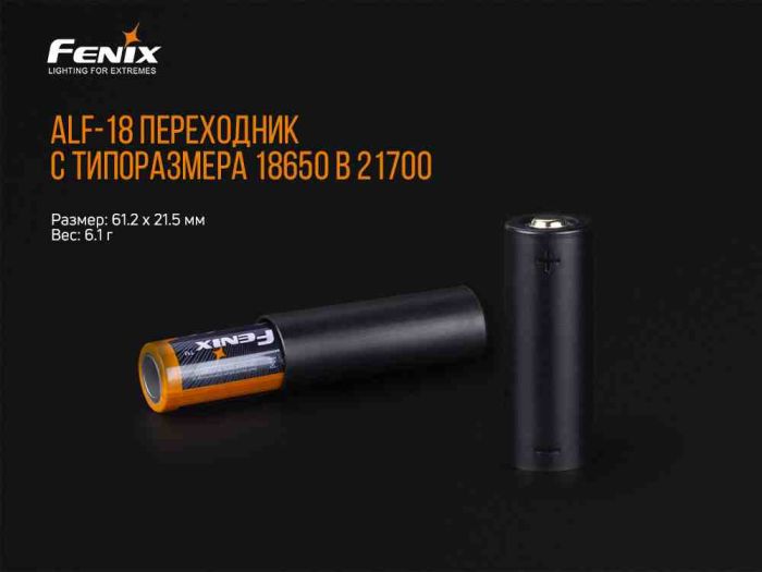 Перехідник для акумулятора Fenix ALF-18