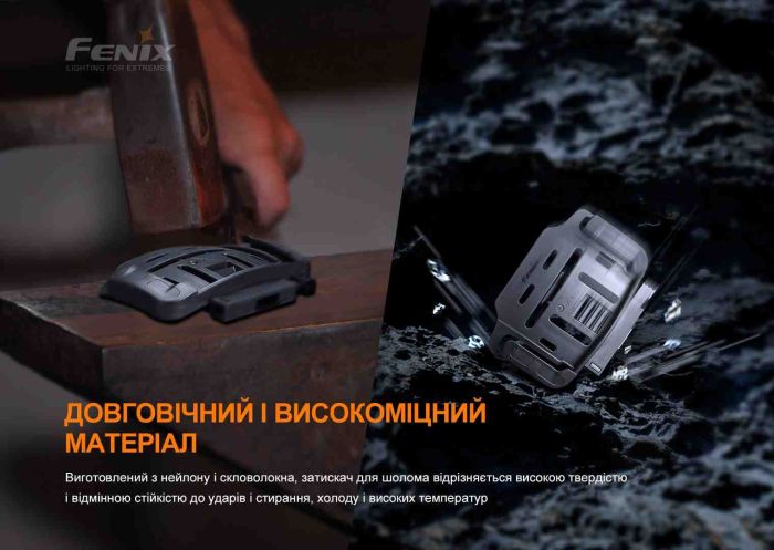 Кріплення на шолом для налобних ліхтарів Fenix ALG-04