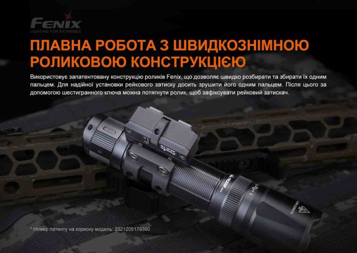 Кріплення на зброю для ліхтарів Fenix ALG-16