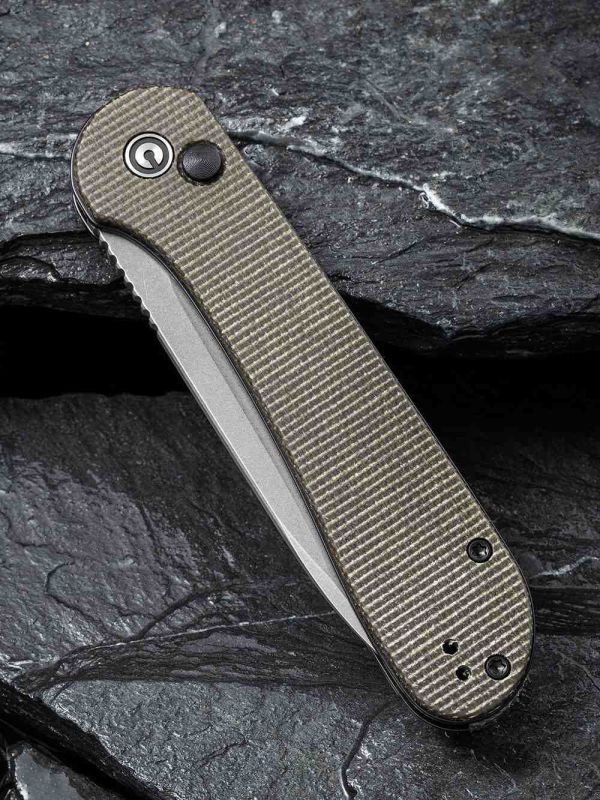 Ніж складаний Civivi Button Lock Elementum C2103C