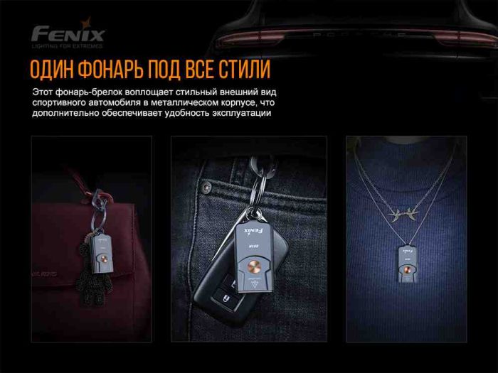 Ліхтар наключний Fenix E03R