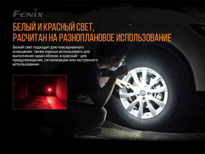 Ліхтар наключний Fenix E03R