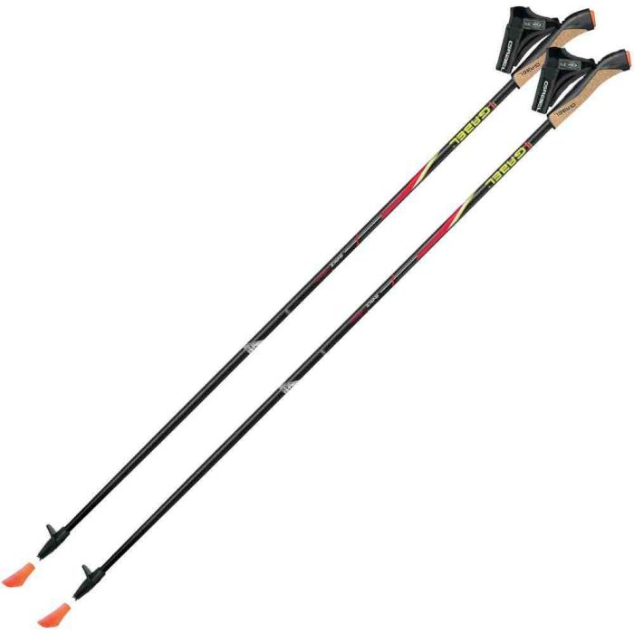Палиці для скандинавської ходьби Gabel FX-75 Snake Carbon 105 Dual Spike 