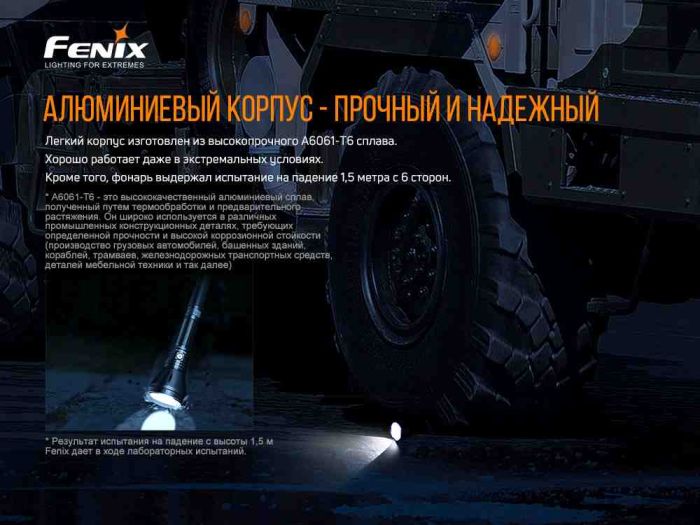 Ліхтар ручний Fenix HT18