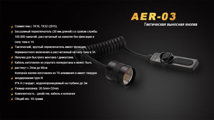 Виносна тактична кнопка Fenix AER-03