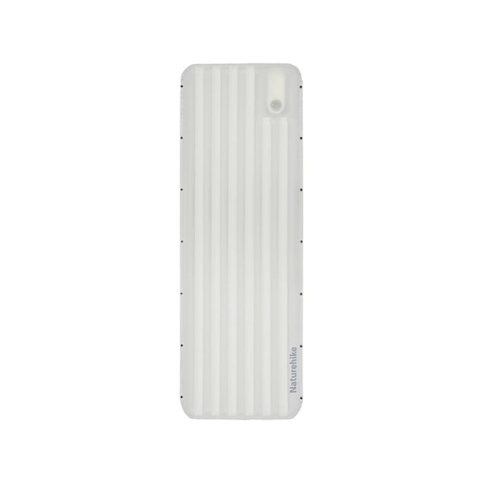 Матрац надувний одинарний Naturehike CNK2450WS034, 95 мм, із мішком для надування, білий