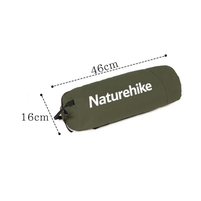 Ліжко складане Naturehike XJC05 NH20JJ001, Поліестер Oxford / алюміній, чорний