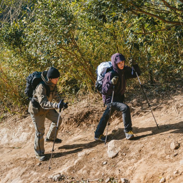 Трекінгова палиця 3-секційна Naturehike ST06 NH17D006-D, 66-135 см, біла