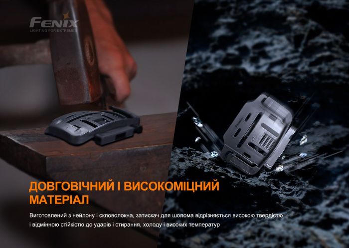 Кріплення на шолом для налобних ліхтарів Fenix ALG-04