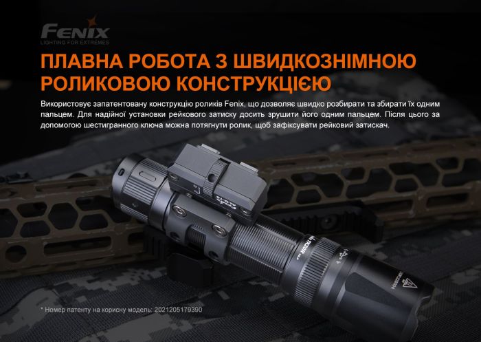 Кріплення на зброю для ліхтарів Fenix ALG-16