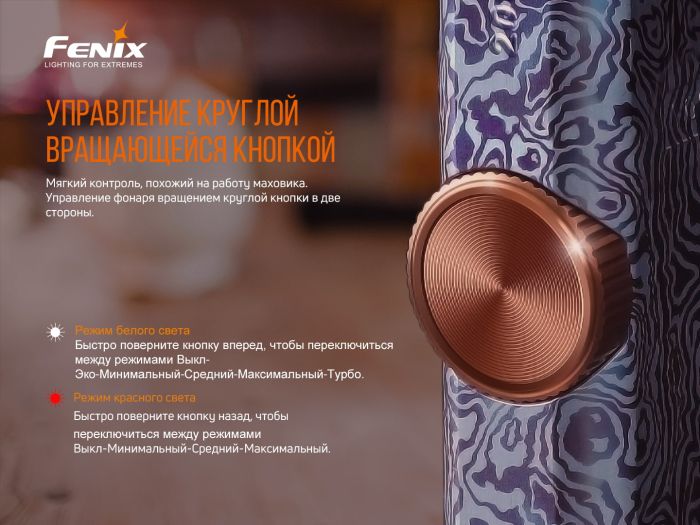 Ліхтар ручний Fenix APEX 20 Flow Blue