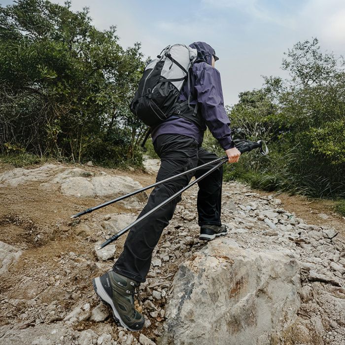 Трекінгова палиця Naturehike CNK2450DS017, 130 см, чорна