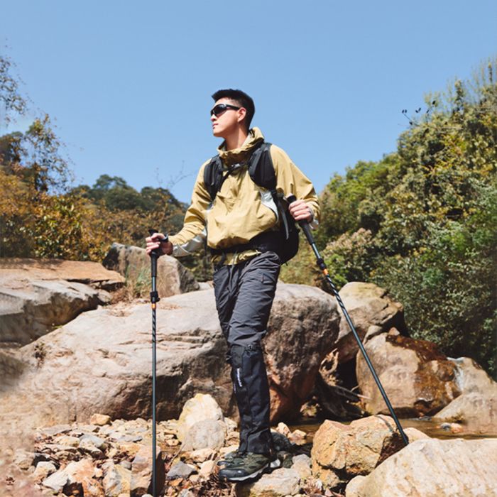 Трекінгова палиця Naturehike CNK2450DS013, 103-120 см, зелена