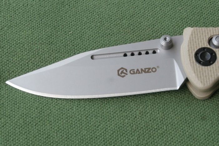 Ніж складний Ganzo G702-Y жовтий
