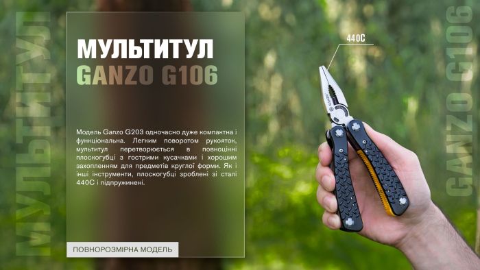 Мультитул Multi Tool Ganzo G106