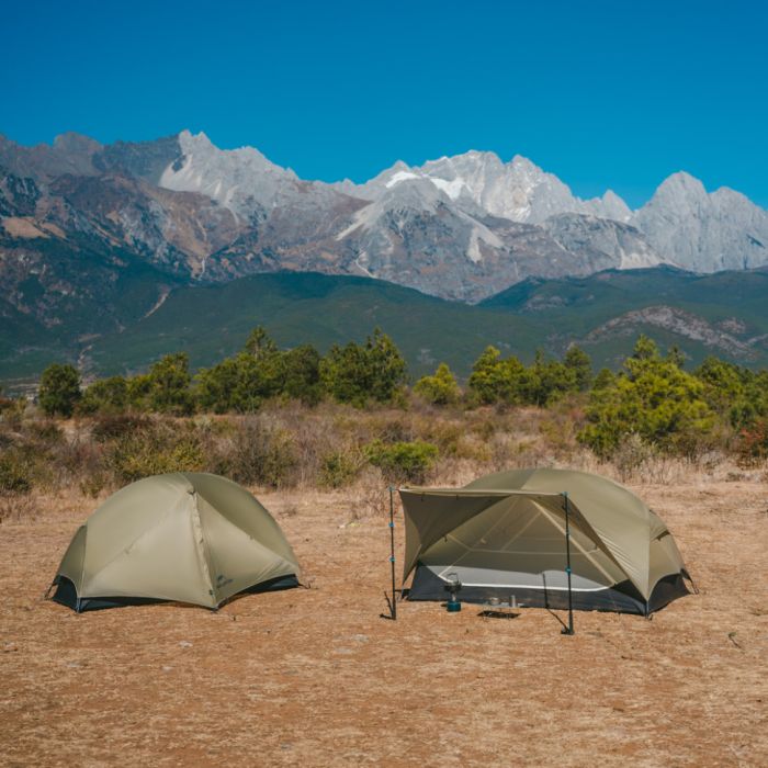 Намет двомісний ультралегкий Naturehike Mongar UL CNK2550WS016, коричневий