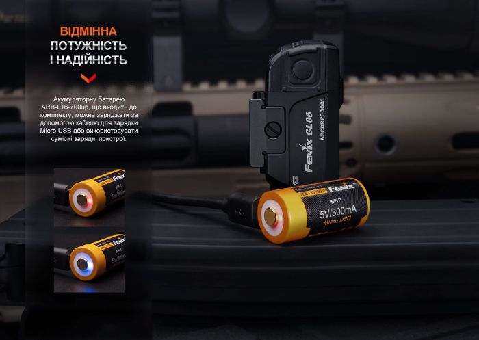 Ліхтар до пістолета Fenix GL06-365